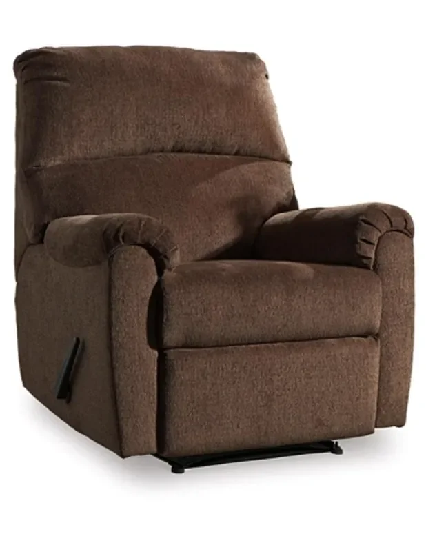 Signature Design by Ashley – Nerviano Zero Wall Recliner in Chocolate – 1080229