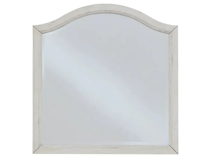 Signature Design by Ashley – Robbinsdale Vanity Mirror in Antique White – B742-25