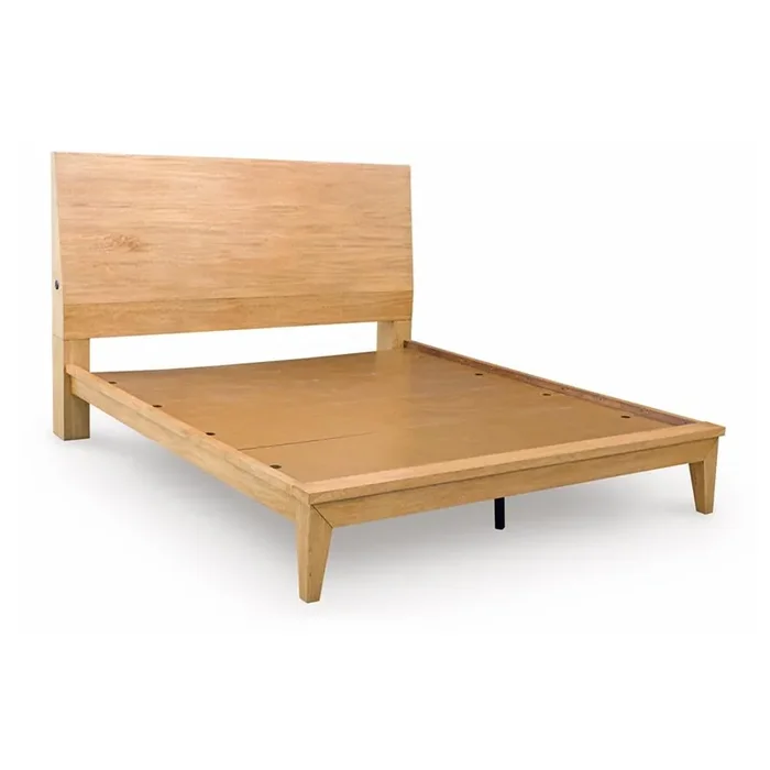 Signature Design by Ashley – Sherbana Queen Panel Bed in Light Brown