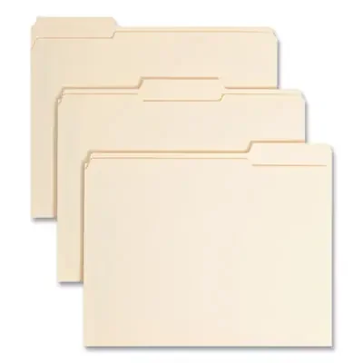 Smead Manila Fastener Folders with SafeSHIELD Coated Fasteners, 0.75″ Expansion, 2 Fasteners, Letter Size, Manila Exterior, 50/Box