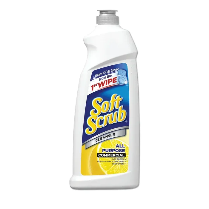 Soft Scrub® All Purpose Cleanser, Lemon Scent, 36 Oz Bottle