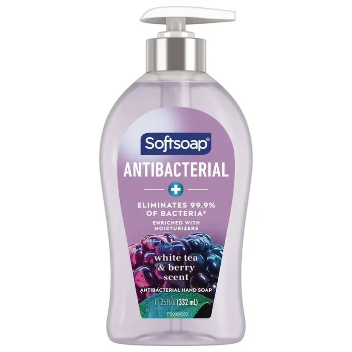 Softsoap® Antibacterial Hand Soap, White Tea and Berry Fusion Scent, 11.25 oz