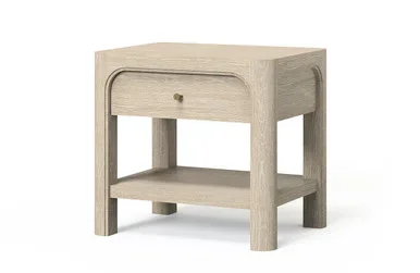 Solano 1-drawer Nightstand Bedside Table Weathered Mango / CS-222522