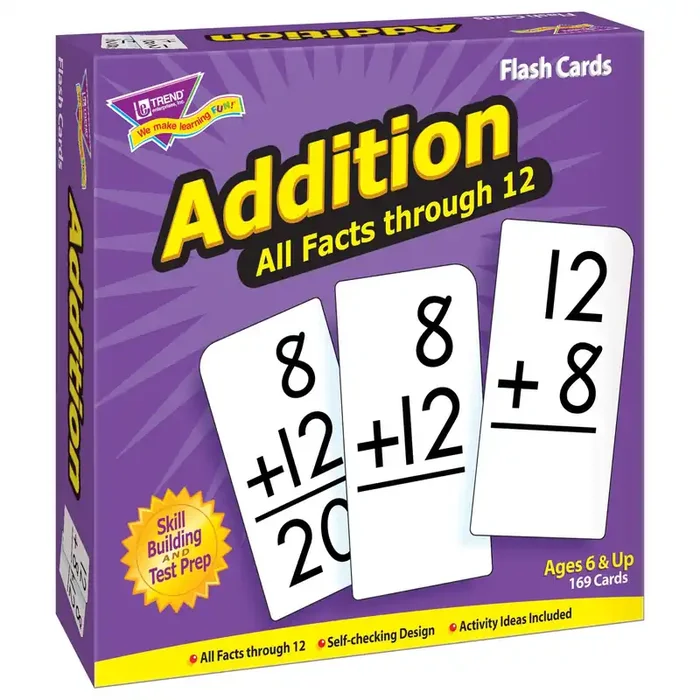 SOLD OUT Addition 0-12 All Facts Skill Drill Flash Cards