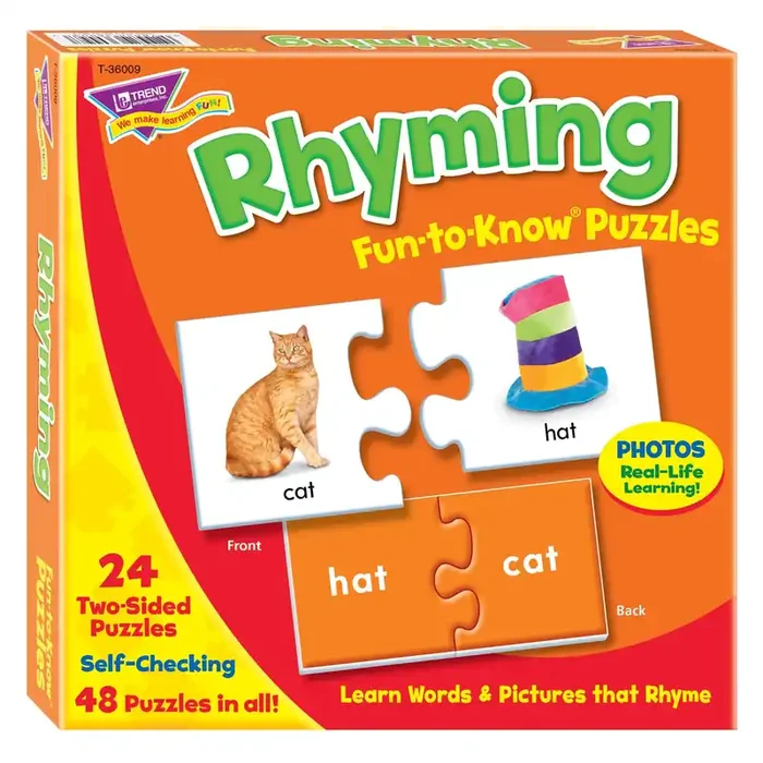 SOLD OUT Rhyming Fun-to-Know® Puzzles