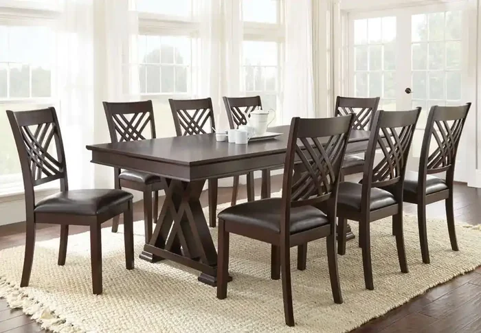 Steve Silver – Adrian 9pc Dining Set – AD600T9PC