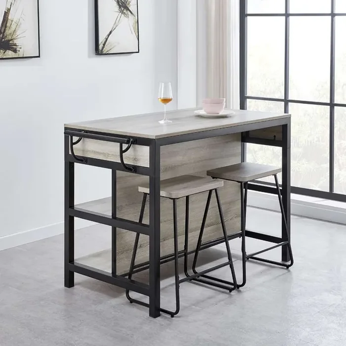 Steve Silver – Carson 3-Piece Kitchen Island Set – CR5503PC