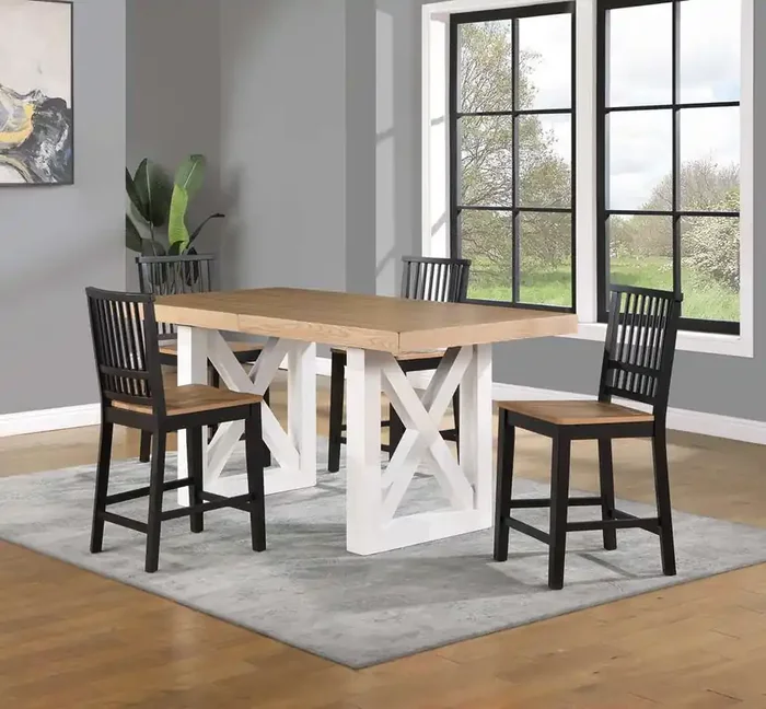 Steve Silver – Magnolia 6-Piece Counter Dining Set – MM500-C5PC