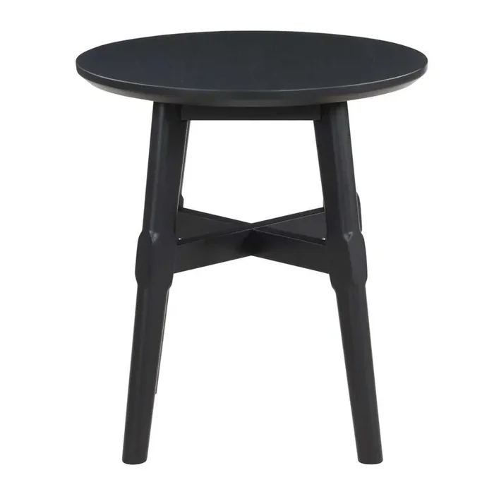 Steve Silver – Oslo End Table, Black – OLS100EK