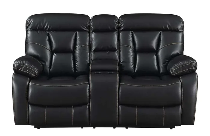 Steve Silver – Squire Reclining Console Loveseat – SQ850CL
