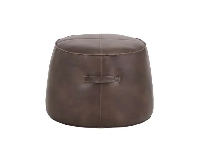 Sunpan – 5West Mitchell Ottoman – Havana Dark Brown – 102833
