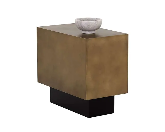 Sunpan – Blakely End Table – Antique Brass – 109023