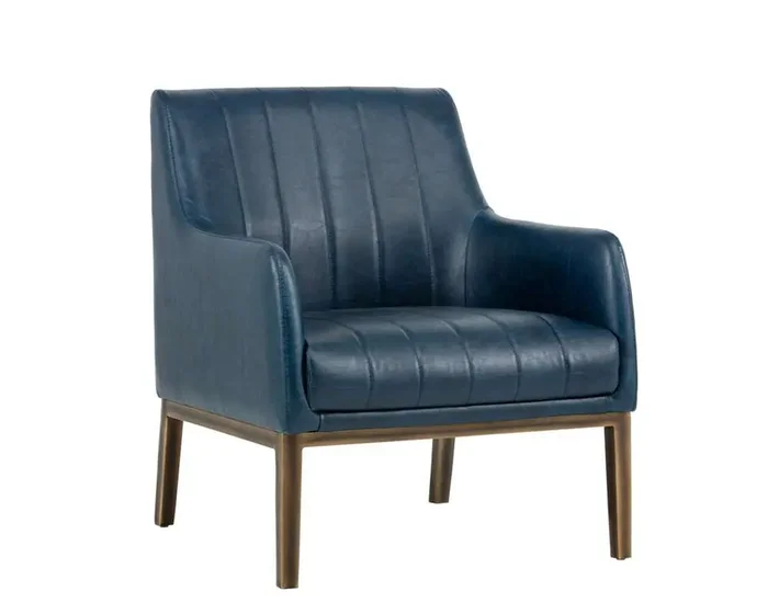 Sunpan – Irongate Wolfe Lounge Chair – Vintage Blue – 102580