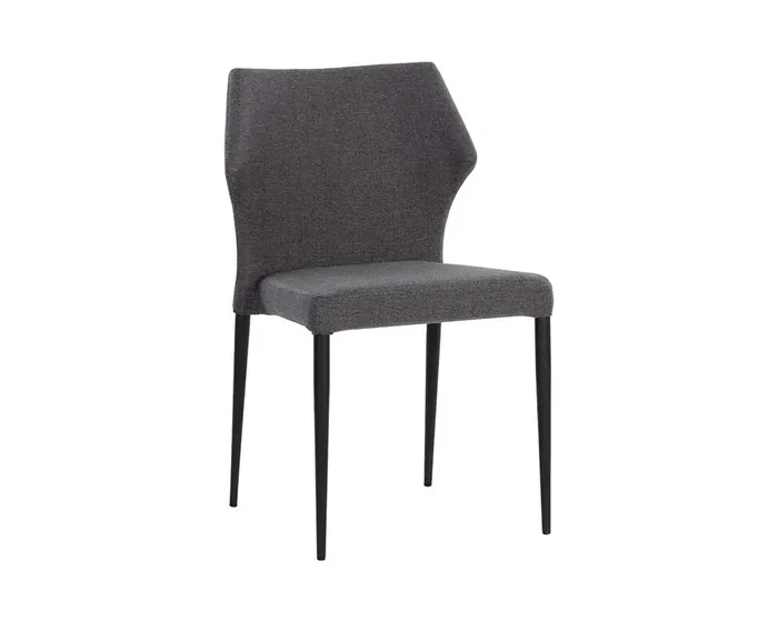Sunpan – James Stackable Dining Chair – City Grey (Set Of 2) – 107681
