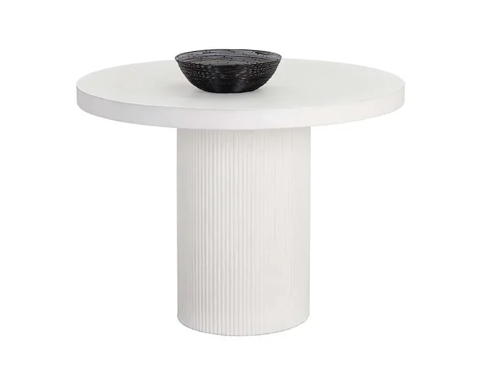 Sunpan – Nicolette Dining Table – White 40in – 109289