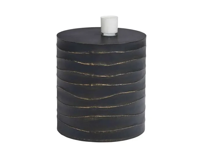 Sunpan – Solterra Corey End Table – Black – 105332