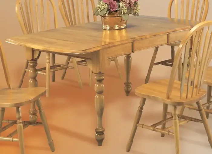 Sunset Trading – Drop Leaf Extension Dining Table in Light Oak Finish – DLU-TDX3472-LO