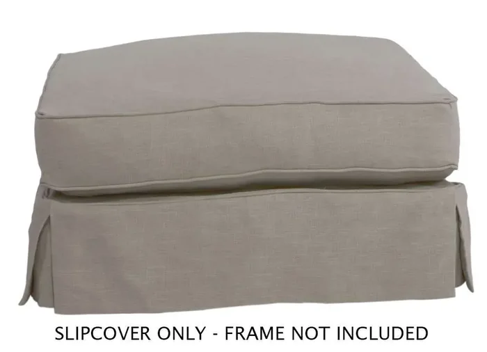 Sunset Trading – Horizon Slipcover for Rectangular Ottoman – SU-117630SC-220591