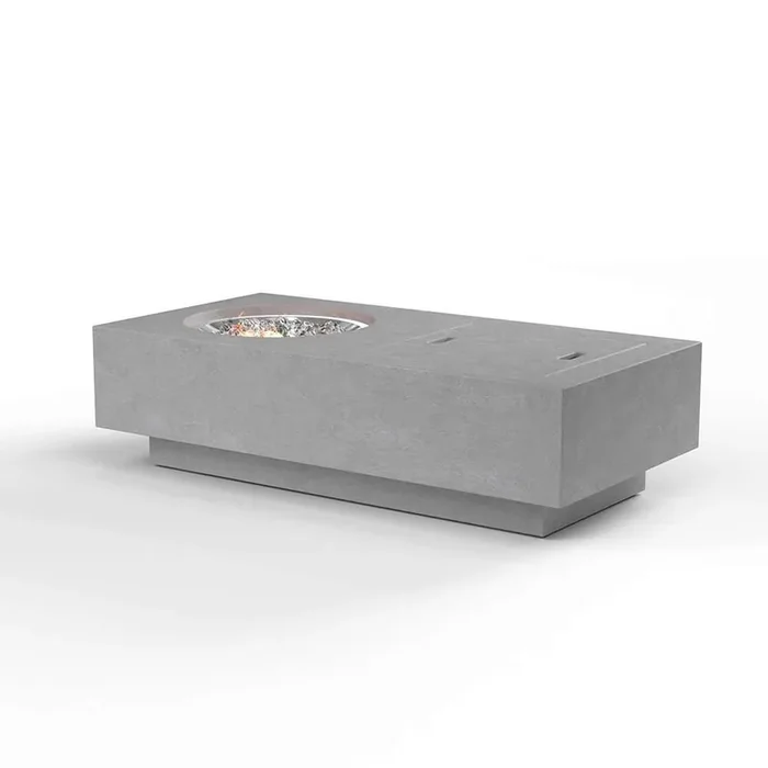 Sunset West – Bazaar – Gravelstone Rectangular Fire Table with Self Contained Tank – SW6103-FT6030_CLOSEOUT