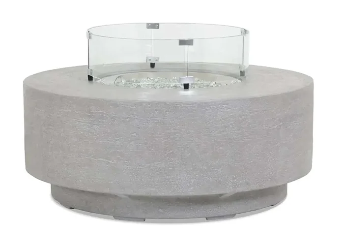 Sunset West – Bazaar – Gravelstone Round Fire Table – SW6003-FT41R