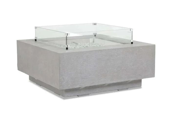 Sunset West – Bazaar – Gravelstone Square Fire Table – SW6003-FT4040