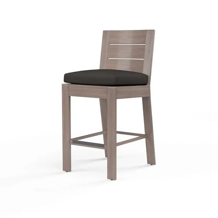 Sunset West – Laguna Counter Stool in Spectrum Carbon, No Welt – SW3501-7C-48085