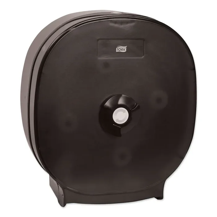 Tork® 4-Roll Tissue Dispenser, 15 x 6 x 13.7, Translucent Black