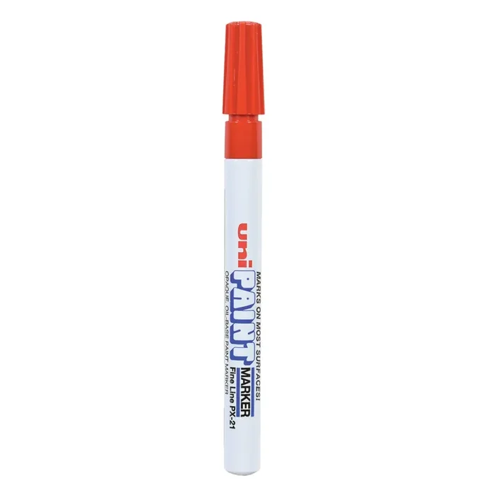 uni®-Paint Permanent Marker, Fine Bullet Tip, Red