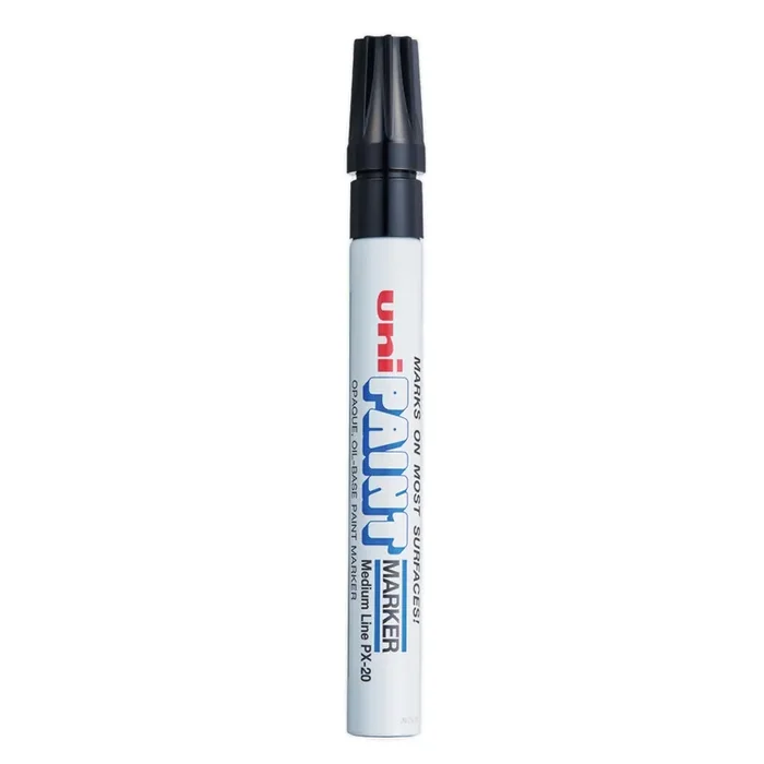 uni®-Paint Permanent Marker, Medium Bullet Tip, Black