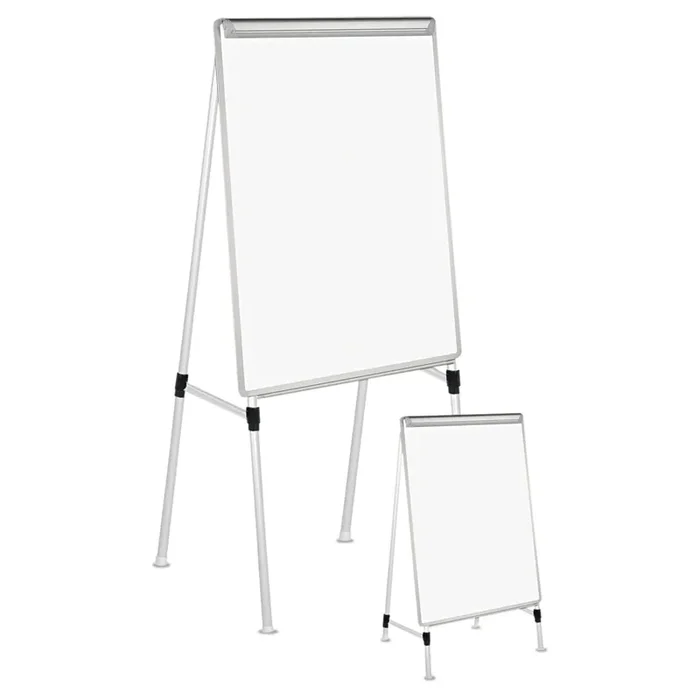 Universal® Dry Erase Board with A-Frame Easel, 29″ x 41″, White Surface