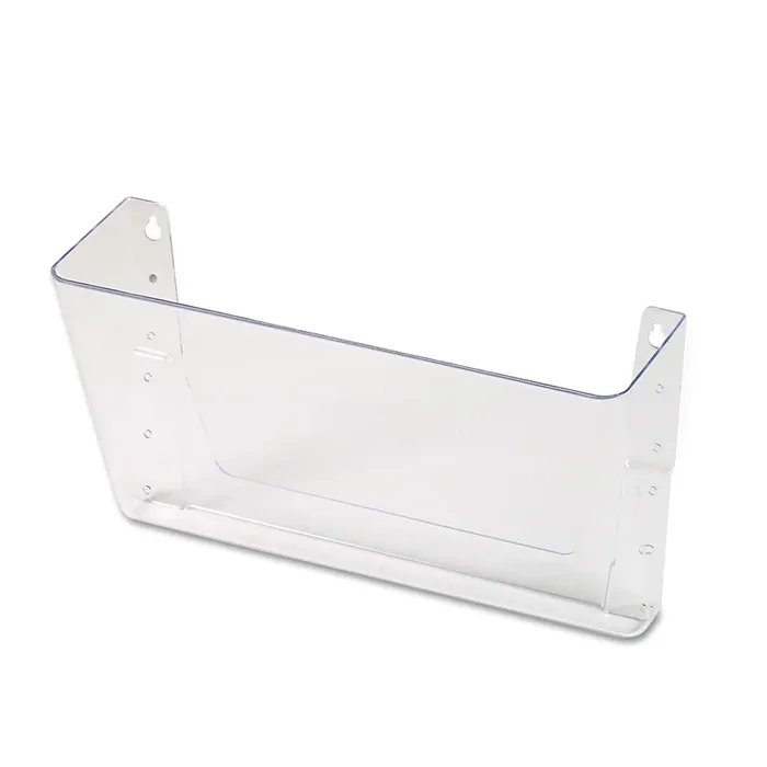 Universal® Wall Files, Letter Size, 13″ x 4″ x 7″, Clear