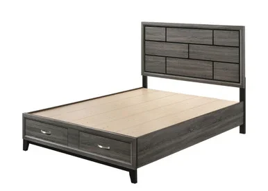 Valdemar EK Bed W/Storage / 27057EK