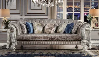 Versailles Sofa W/7 Pillows / LV01394