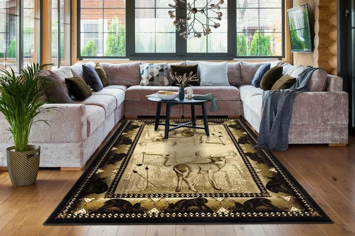 WILD LIFE Area Rug – 7’11” x 7’11” – WL0388